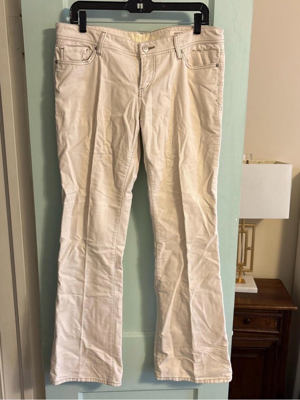 Women’s Cream Corduroy Jeans